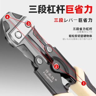 钳子钢丝钢筋剪断钳断丝剪钳剪刀 迷你断线钳小型剪铁丝