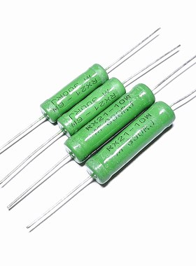 RX21-10W瓦绿色保险绕线电阻欧3.9R 4.3R 4.7R 5R 5.6R 6.2R 6.8R
