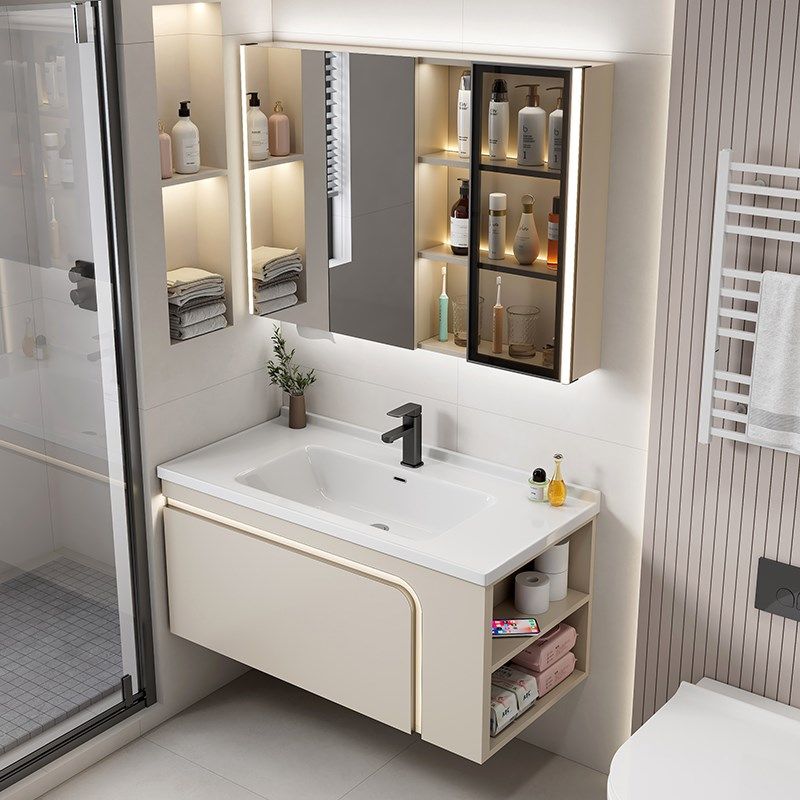 浴室柜组合卫浴奶油风陶瓷一体台盆卫生间洗漱台新款洗手洗脸盆柜,3C数码配件,USB多功能数码宝,淘宝优惠券,粉丝福利购,淘宝优惠卷
