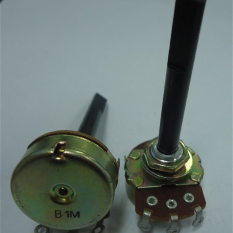 进口ALPHA艾华电吉他电位器单联RV24AF-10 B1M 50F塑料轴