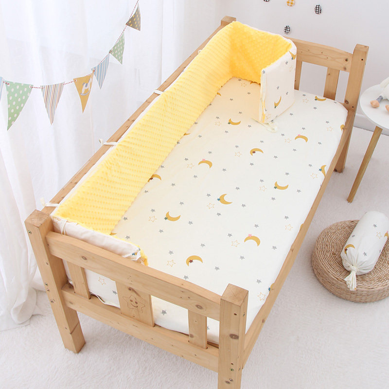 婴儿床围秋冬可拆洗一片式豆豆绒防撞围挡拼接床两面三面防摔软包,婴童用品,床围/床靠,淘宝优惠券,粉丝福利购,淘宝优惠卷