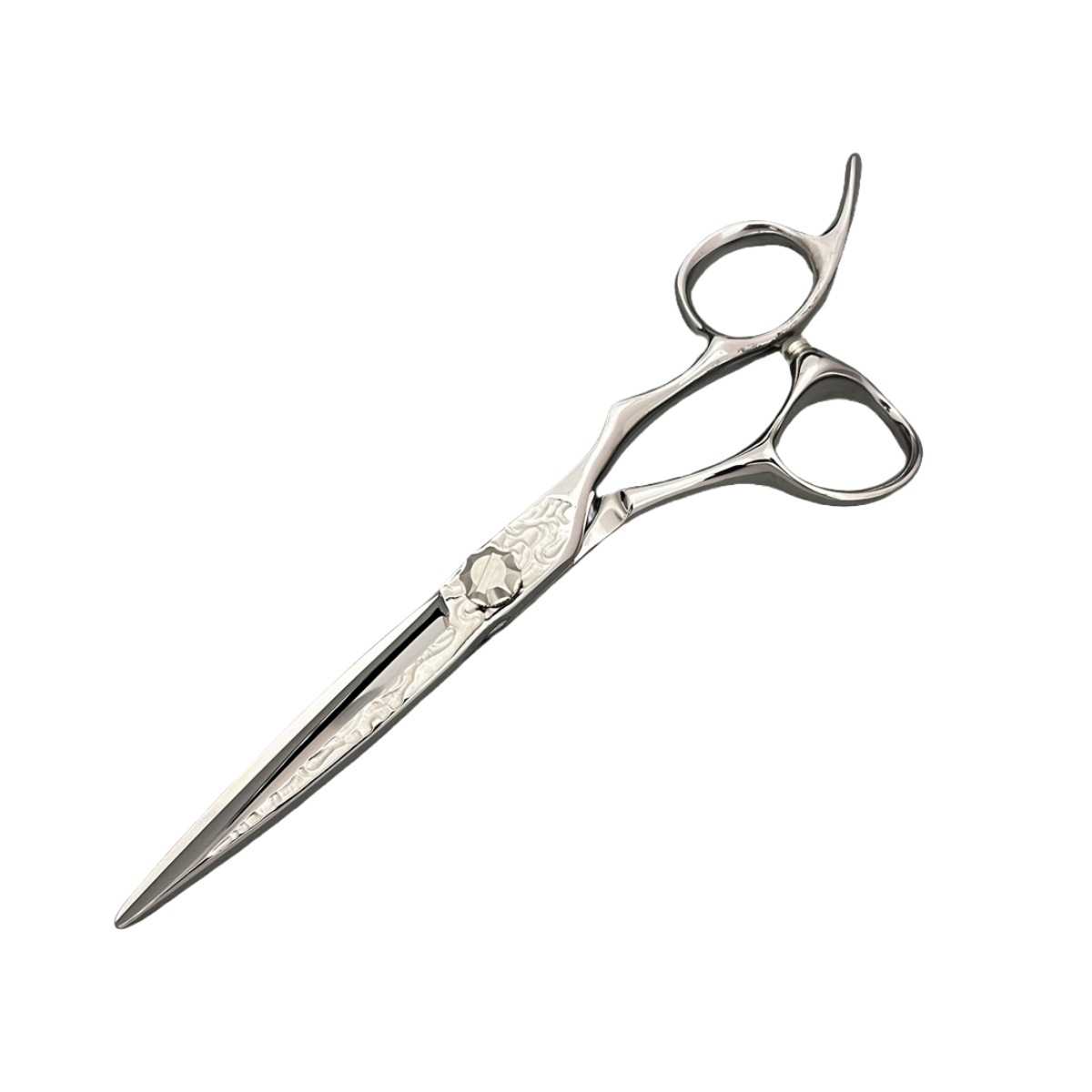 VG10数控美发剪刀 CNC理发剪  高端雕花 KQ-6寸 牙剪 平剪 耐磨片