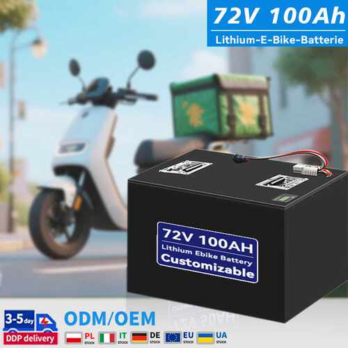 72V100Ah/200Ah Batterien für den Hausgebrauch 50Ah 30Ah