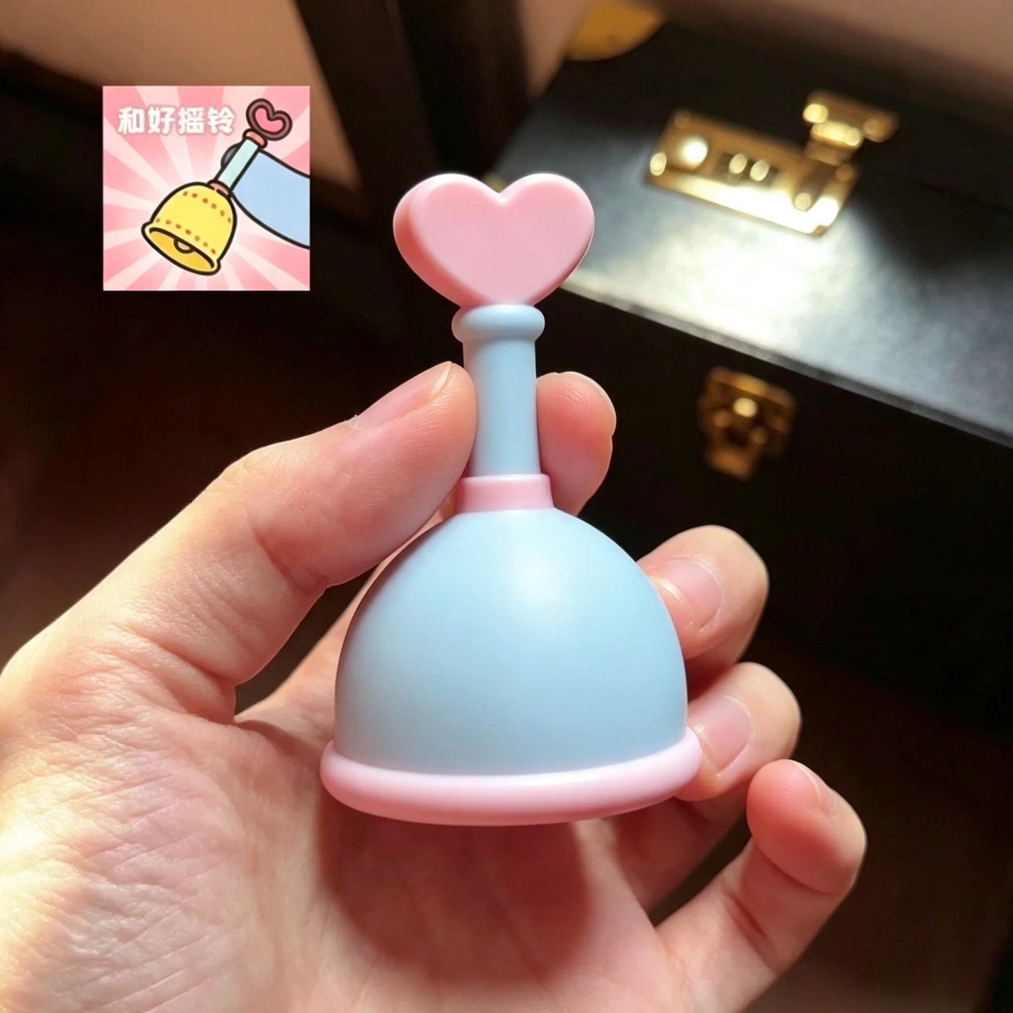 和好摇铃！手摇铃摆件创意可发声友谊修复铃铛解压玩具礼物送朋友