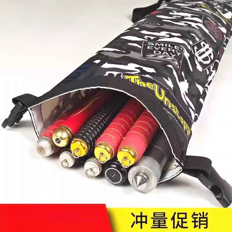 伞包收纳袋防水耐磨可折叠鱼竿包轻便折叠竿包伞包钓鱼收纳包新款