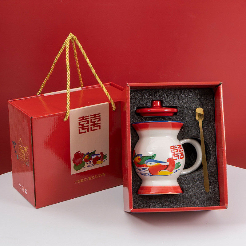 痰盂水杯搞怪尿壶马克杯老式马桶陶瓷杯子稀奇古怪生日礼物陶瓷杯