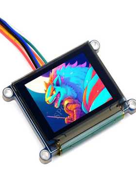 1.27寸SPI显示屏262K彩色RGB OLED模块 128×96分辨率