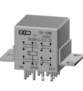 JQX-40MB 小型强功率密封直流电磁继电器 航空航天船舶继电器