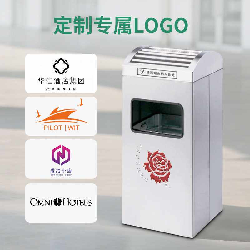 不锈钢方形茶水桶茶渣过滤收集废水桶茶台几泡茶圆形废渣滤桶