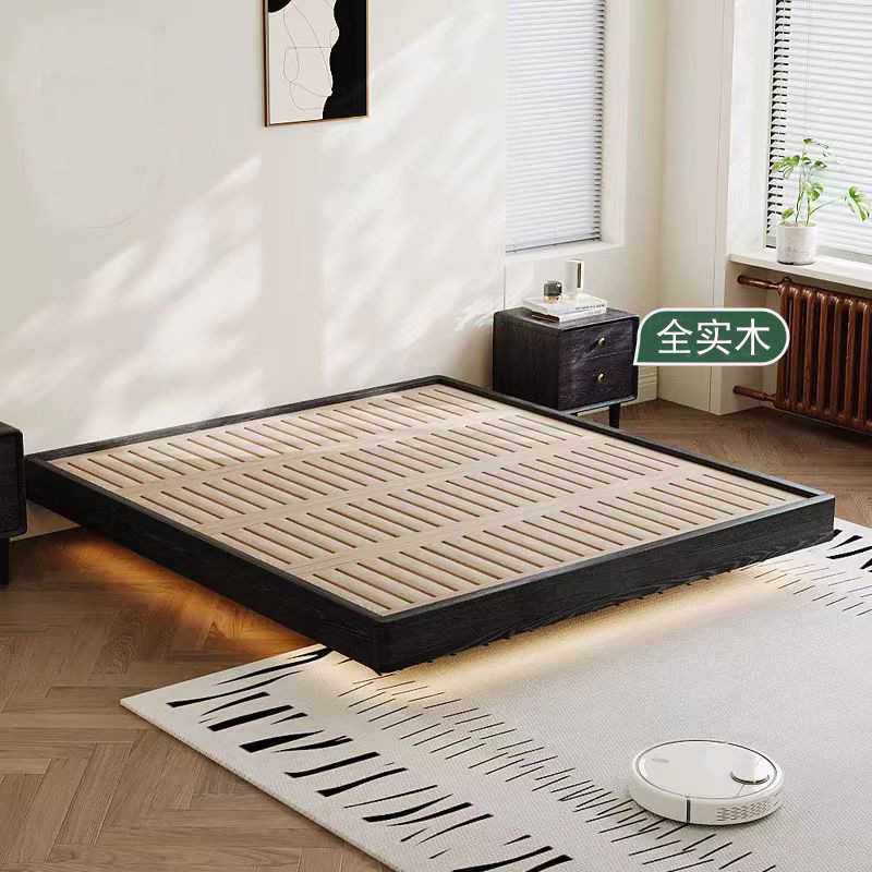 无床头床悬浮床榉木榫卯结构排骨架床板床北欧风全实木床无靠背床,家庭/个人清洁工具,地垫,淘宝优惠券,粉丝福利购,淘宝优惠卷