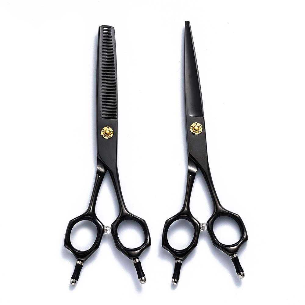 跨境理发剪刀剪刀刘海平打薄无痕牙剪发型师高档专业美发剪套装