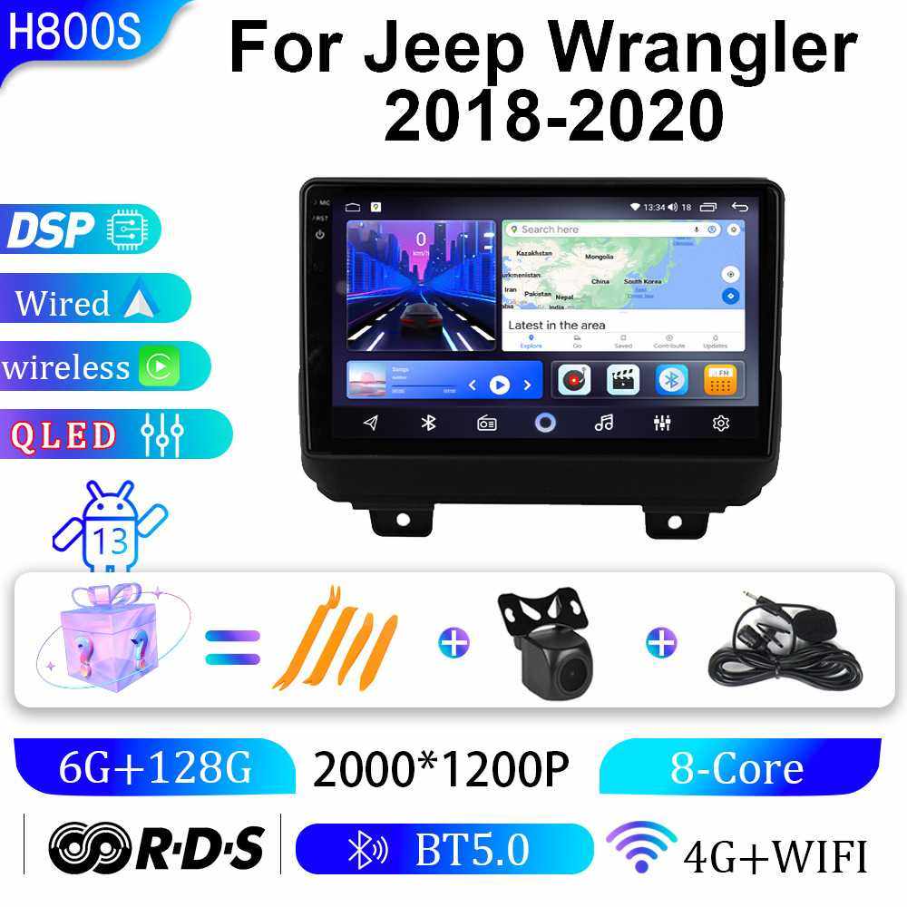 适用于18-20款吉普牧马人车载DVD导航安卓大屏carplay导航一体机,家庭/个人清洁工具,地垫,淘宝优惠券,粉丝福利购,淘宝优惠卷