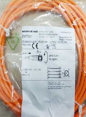 IFM传感器连接线缆 EVC244 EVC412 EVT001 EVC023 EVC490 EVC070