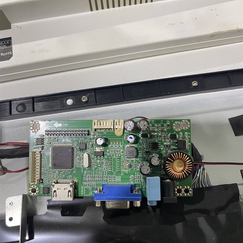 PANDA熊猫显示器C27FA2主板 电源驱动一体板12v
