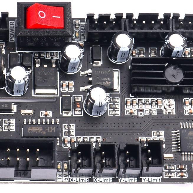 GRBL二轴控制板激光雕刻机用USB二轴控制板DIY小型CNC雕刻机配件