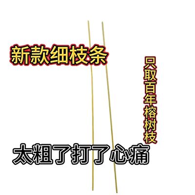 细枝教鞭戒尺家用竹鞭竹条藤条三件套细软鞭子楠竹枝条竹戒尺教棍