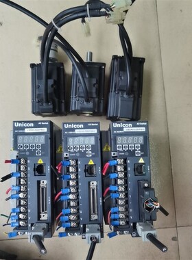 拆机Unicon永宏伺服套装200W 驱动器型号USDA3-