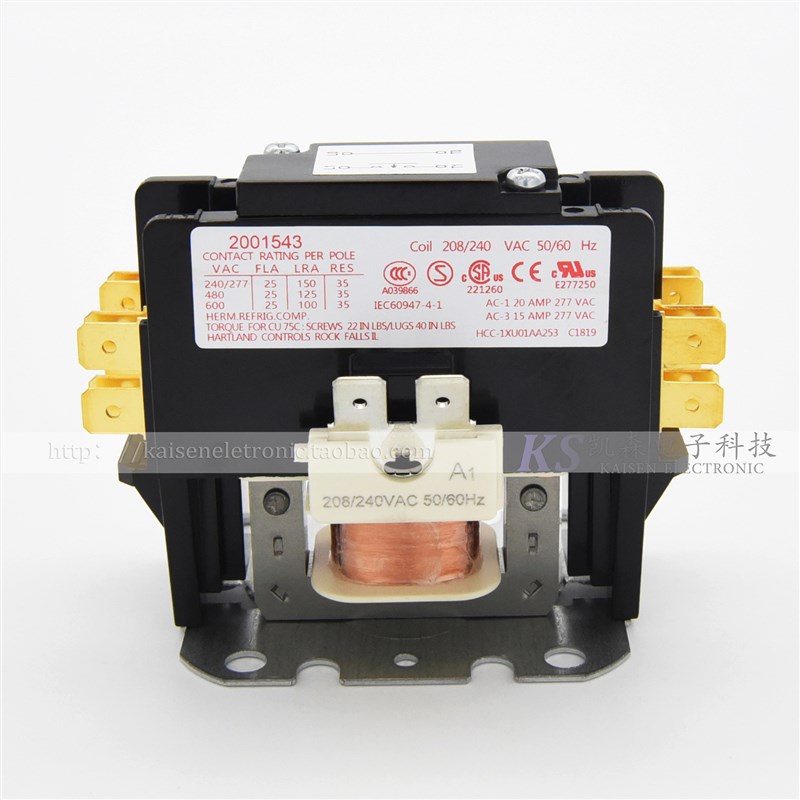马尼托瓦万利多惠致2001543制冰机Manitowoc接触器HCC-1XU01AA253