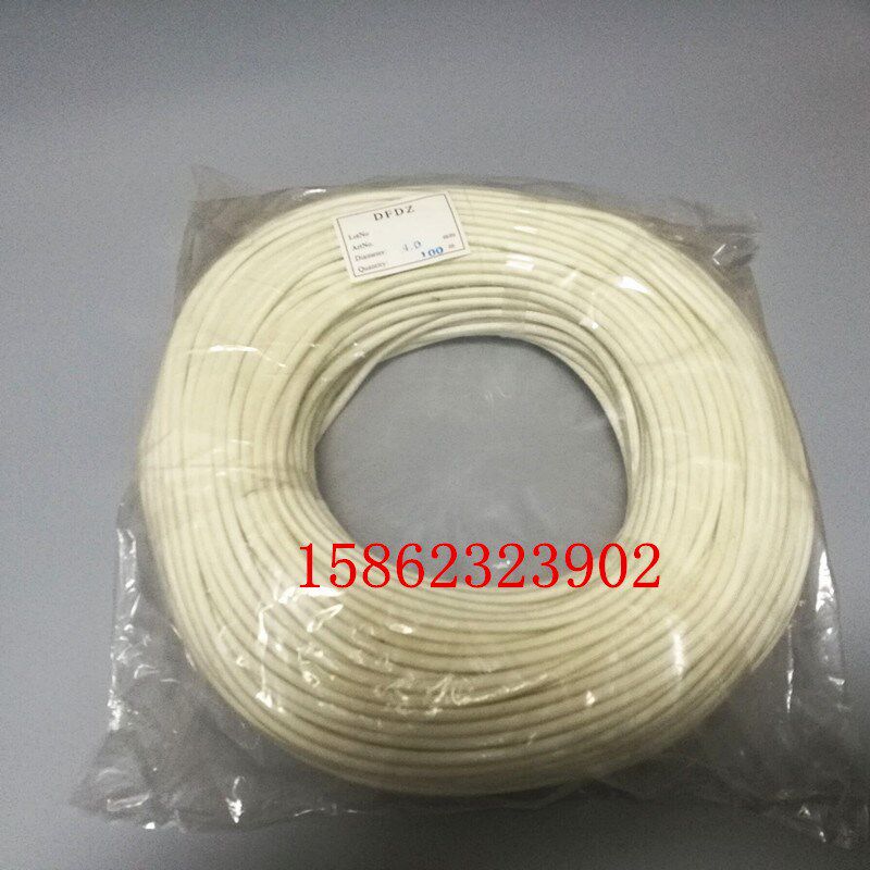 6mm高温套管 玻璃纤维套管 温绝缘套管 玻纤管