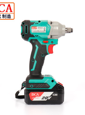 DCA ADPB298B型20V无刷大容量锂电池冲击扳手木工架子工电动扳手