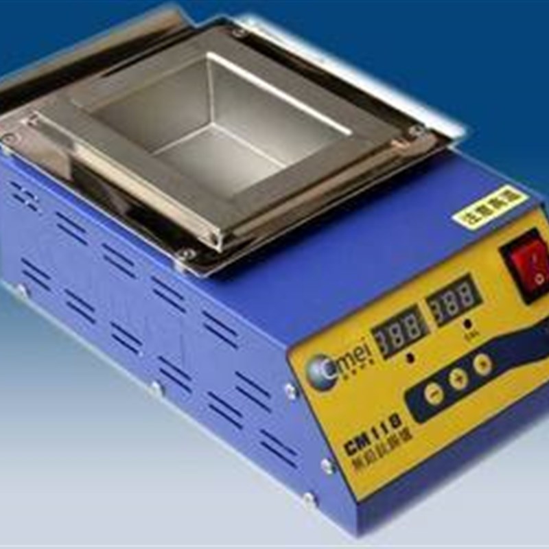 创美威CM-118 钛合金方形无铅熔 环保浸锡炉110*80*45mm电热工具