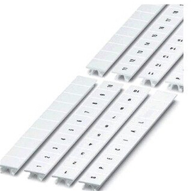 厂家直销 UK接线端子 ZB6印字标记条 号码管适用UK2.5B 5N标签条