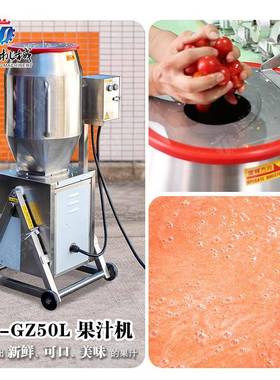 榨汁机厂家水果蔬菜榨汁机苹果梨西红柿榨机产量高打碎机