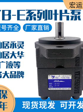 仙居永灵YLC液压叶片泵YBE-63液压齿轮油泵YBE-8/16/20/32/80/100
