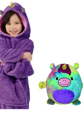 新款懒人儿童套头衣服HUGGLE PETS儿童睡衣宠物形状睡衣