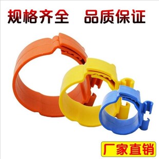 奇朵铜管道排水管夹孔扣管卡扣夹空调管卡吊卡防漏塑料管卡扣