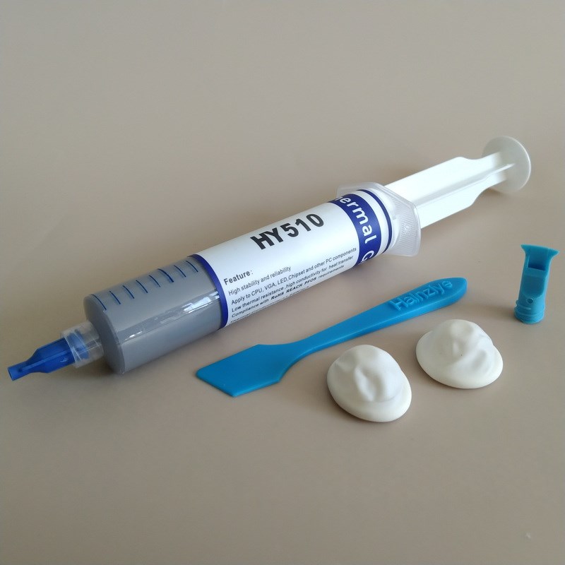 华能研智510含银导热硅脂笔记本台式电脑CPU显卡南北桥芯片散热膏