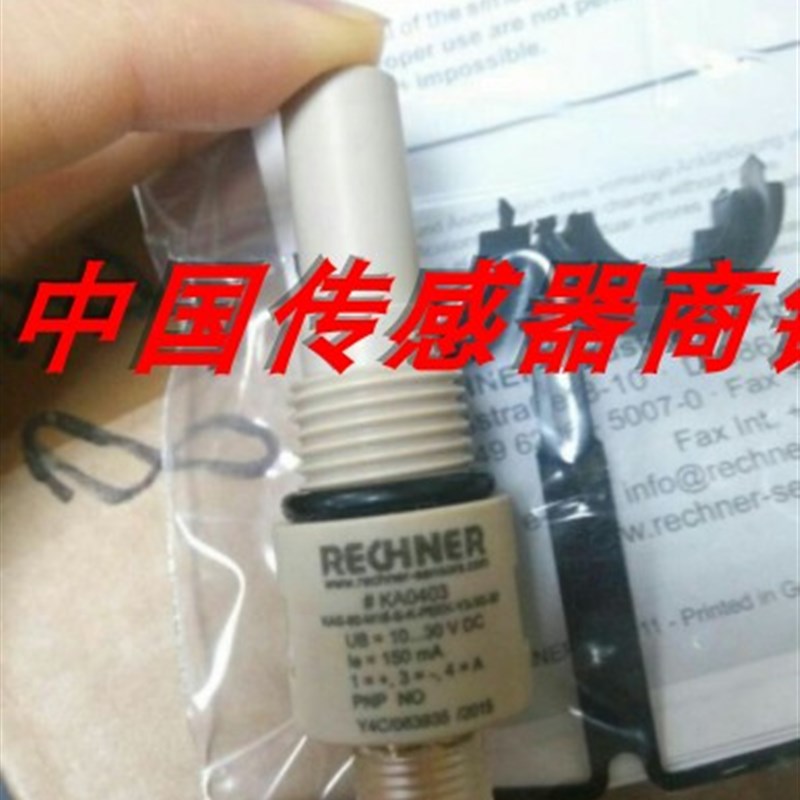 全新瑞奇能接近开关感应器KA0403 KAS-80-M16-S-K-PEEK-Y3-3G-3D