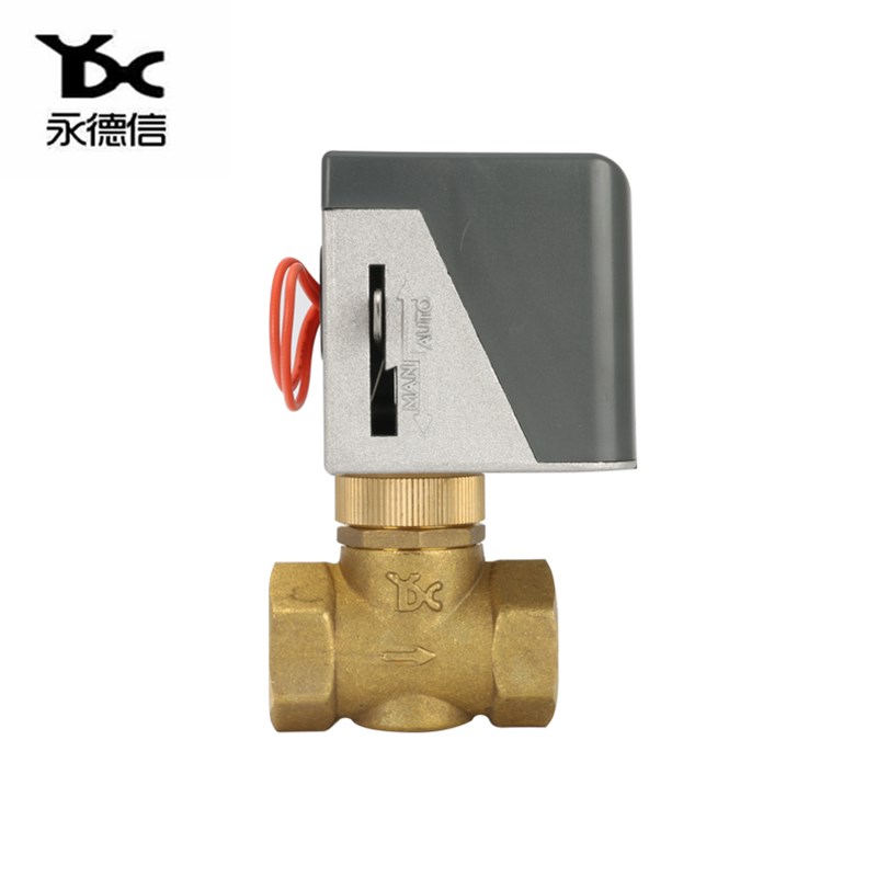 永德信电动二通阀 中央空调风机盘管电动阀 电动二通阀DN15 20 25