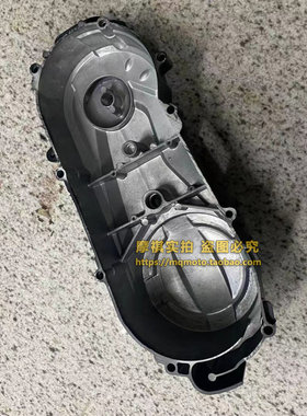 踏板车GY6 125左曲轴箱盖豪迈125发动机边盖铝合金左箱体侧盖外壳
