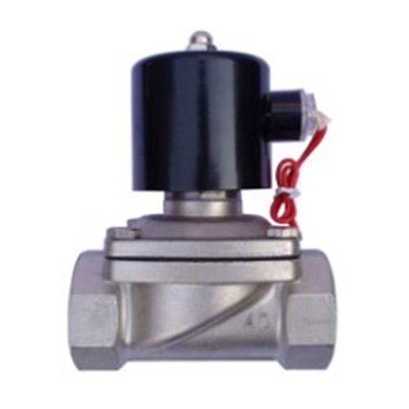 2W-400-40B 不锈钢电磁阀DN40 1寸5 油阀 气阀AC220V DC24V