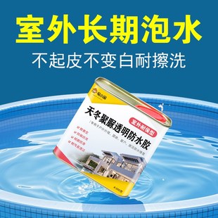 户外屋顶露台阳台瓷砖地砖缝隙漏水聚脲防水涂料X外墙透明胶剂
