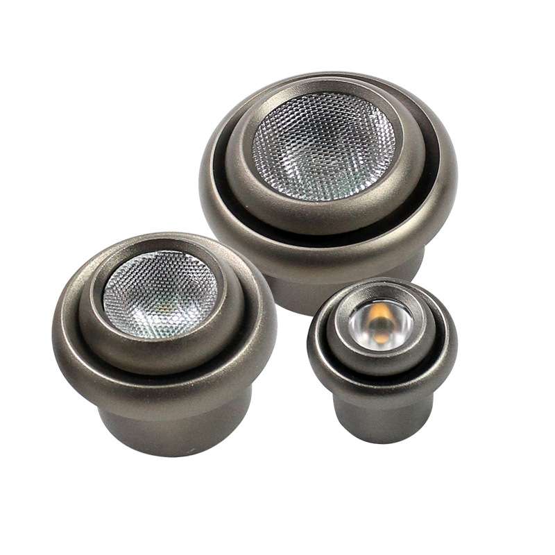 12V/24V partition nested miniature magnetic spotlight