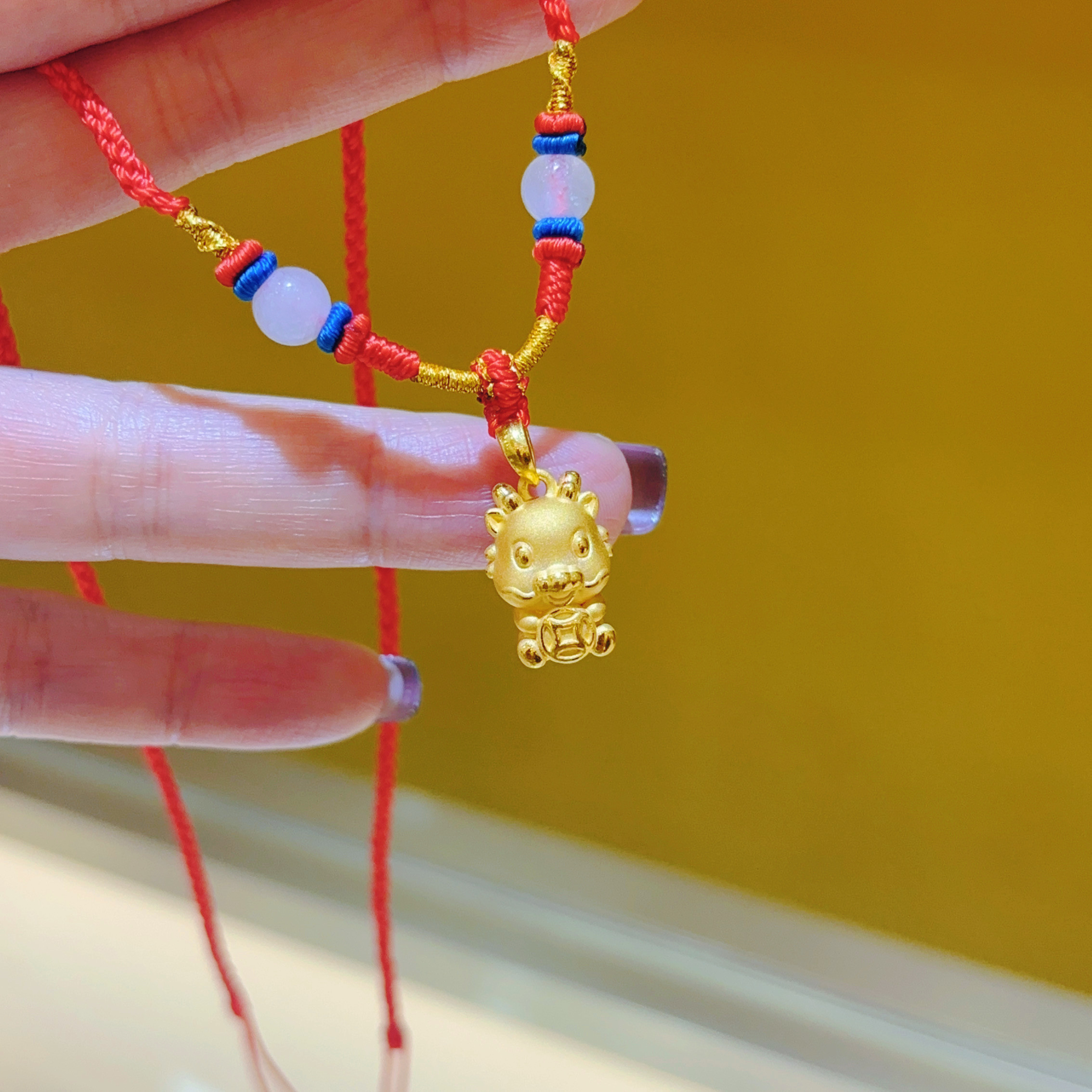 希曼汀999足金龙吊坠黄金生肖龙编织项链本命年女节日礼物小金龙,黄金,小克重定价黄金吊坠,淘宝优惠券,粉丝福利购,淘宝优惠卷