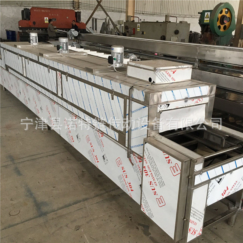 狗粮烘干不锈钢网链输送机 煤油加热烘干机 多层带式输送机