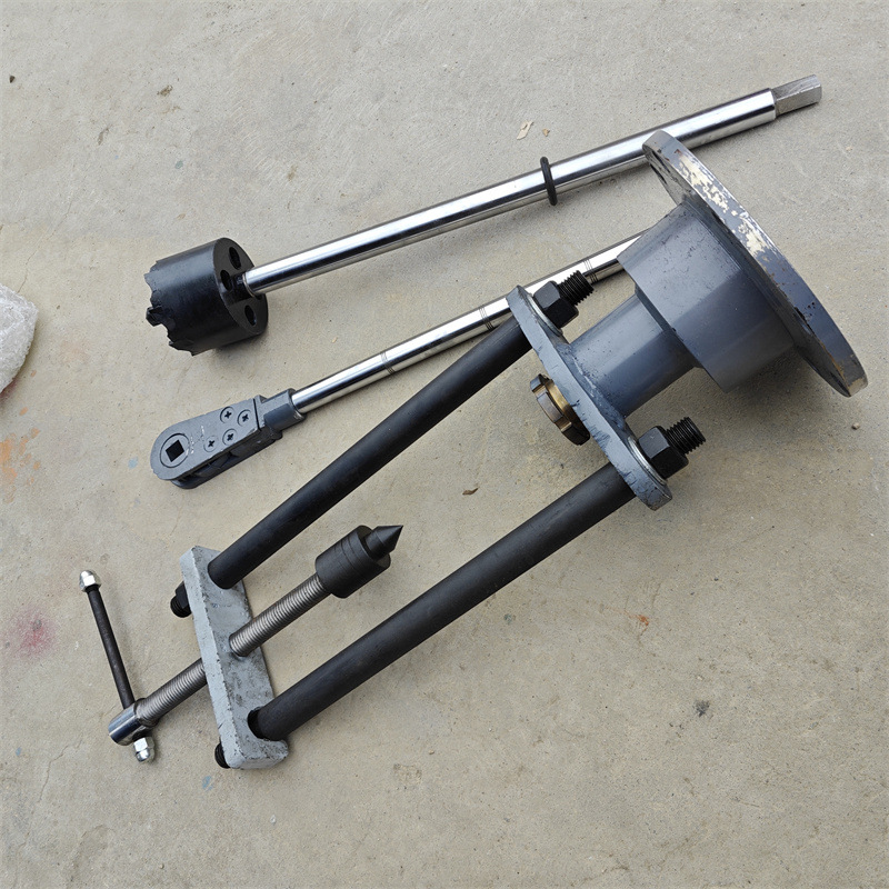 AX-ZG2-S型密封式手动开孔机 供水管道开孔器 管道带压开孔工程