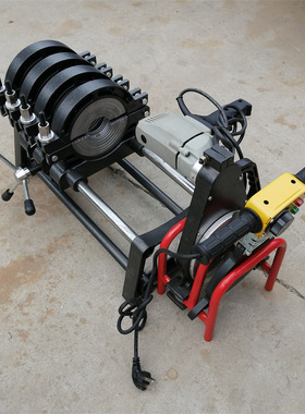 63-200mm交流热熔对接焊机 双环手动PE对焊机 塑料热熔熔接机