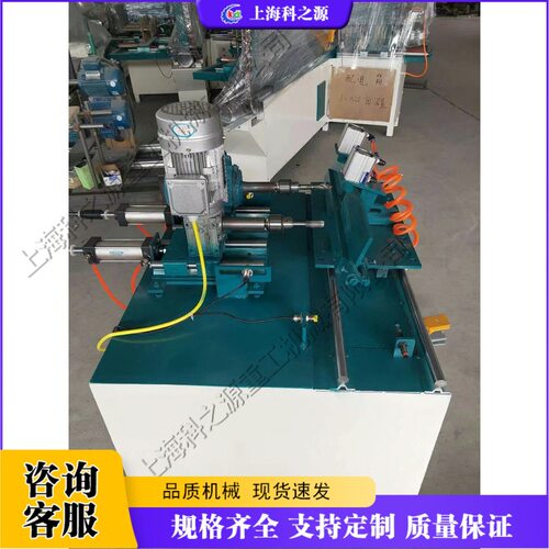 扫帚刨花板攻牙机开内牙螺纹生态板打孔机扫把杆实木板开牙机