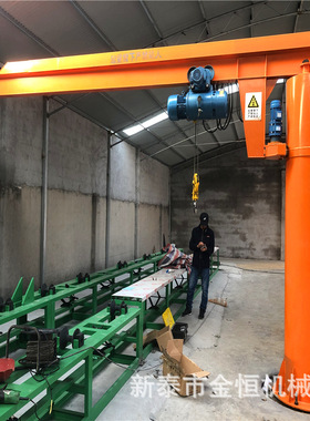 固定式悬臂吊1t2t电动360度旋转旋臂吊机3吨BZD型单臂吊起重机10t