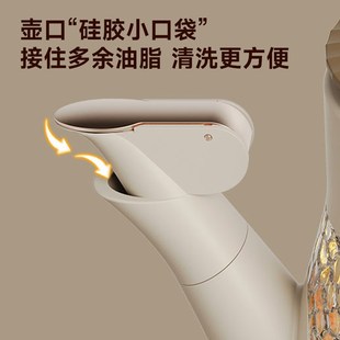 油瓶 防漏玻璃油瓶双重密封机械重力翻盖油壶厨房用品大Z容量装