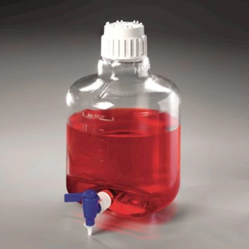Nalgene ClearboyTM,透明20L细口大瓶带放水口TPE垫圈 2317-0050