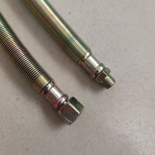 新源65/75轮式挖机 前刹车气管 刹车分泵前制动室软管带弹簧原装