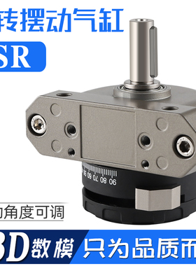 DSR-10/12/16/25/32/40-180-P叶片式旋转摆动气缸代替费斯托festo