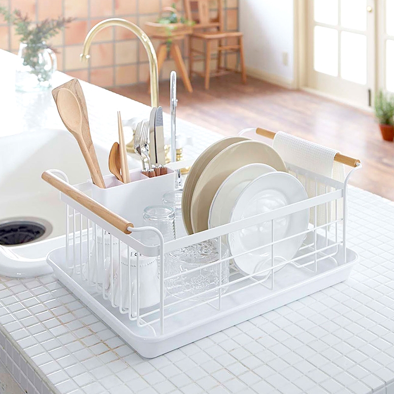 铁艺碗架筷子沥水架厨房餐具置物架收纳盘子沥晾洗滤放碗碟筷盒