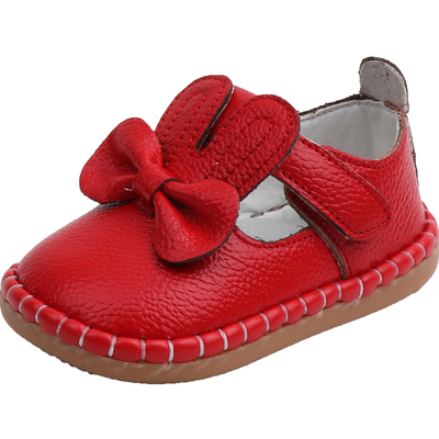 学步鞋女宝宝公主鞋春秋单鞋1一B3岁2婴儿鞋子软底不掉跟周岁鞋