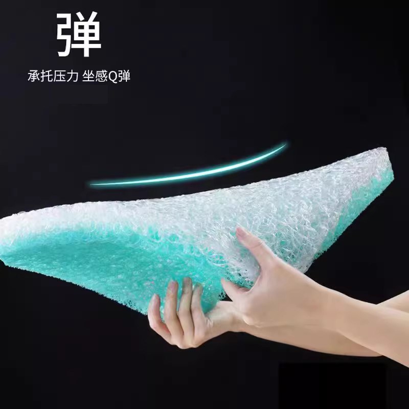 4D空气纤维坐垫办公室久坐椅子垫透气屁垫夏季R汽车座垫夏天冰凉